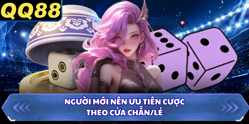 Người mới nên ưu tiên cược theo cửa chẵn/lẻ